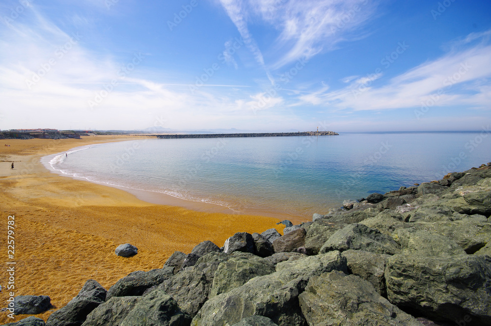 Canvas Prints plage d'anglet