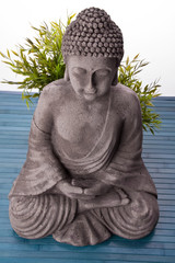 Buddha mit Bambus