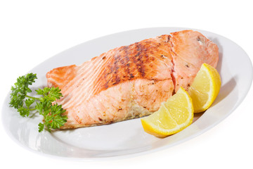 grilled salmon