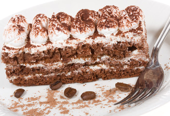 piece of coffee cake