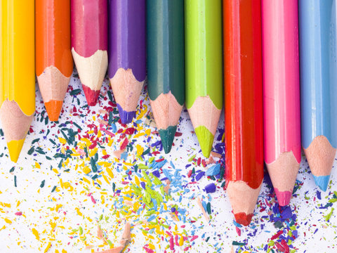 colorful pencils
