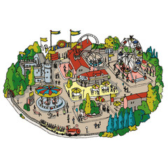 Parc d'attraction