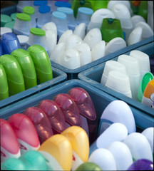 Image of many plastic bottles