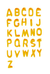 ABC alphabet pasta
