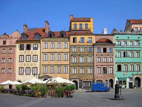 Fototapeta Market Square, Warsaw