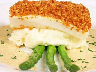 Potato Crusted Chilean Sea Bass