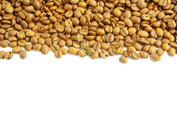 Grains of coffee