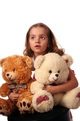 Child with bears