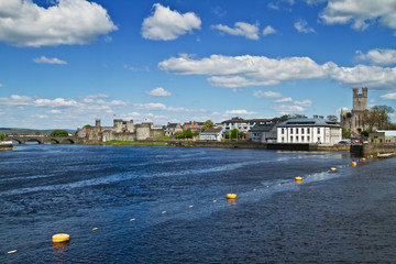 River view scenery in Limerick - Ireland