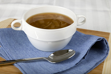 Onion Soup and Spoon