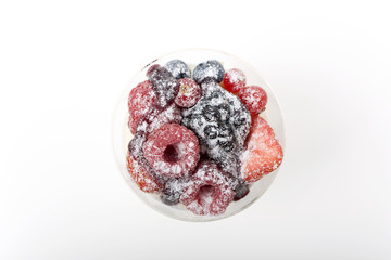 Berries with Powdered Sugar