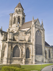 Fototapeta na wymiar Caen (Francja), ekscytujące miasto Normandii, we Francji