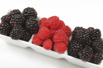 Raspberries and Blackberries