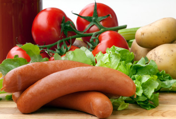 Sausage with Ingredient