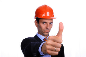 businessman architect