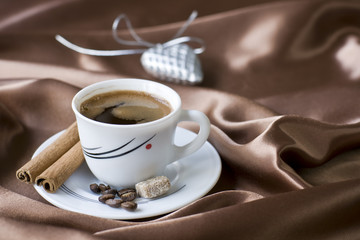 Coffee with brown sugar