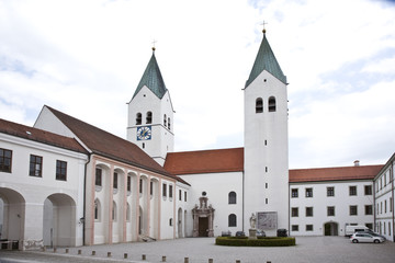 Freising, famous cathedrale, dome  "Mariendom", Bavaria