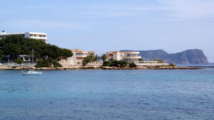 Fototapeta na wymiar Widok na wyspie Ibiza, Baleary, Hiszpania,