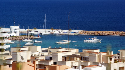Fototapeta na wymiar Widoki na wyspie Ibiza, Baleary, Hiszpania-a,