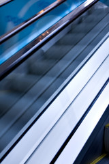 escalator in airport