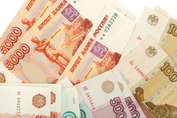 russian moneys, rouble, bank-paper, soft money