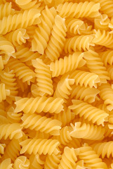 spiral pasta, italian macaroni, food ingredient
