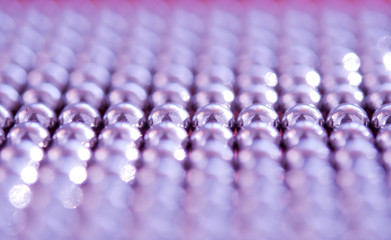 shiny pink beads background