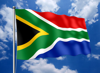 Südafrika-Fahne