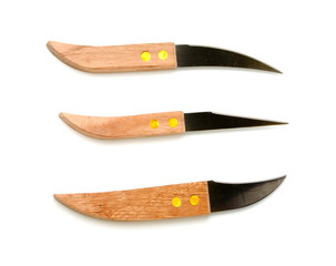 set of knife for vegetable curving