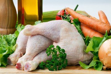 Chicken Leg with Ingredient