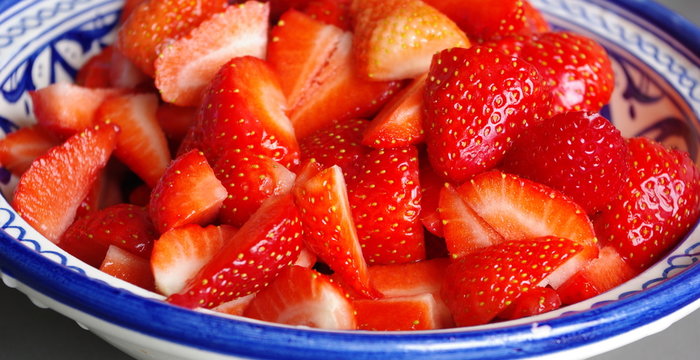 Coupelle de fraises