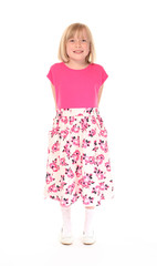 Young little girl smiling