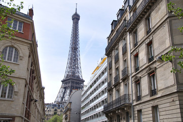 Voisinage avec la Tour Eiffel, Paris