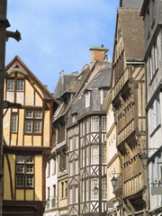 Fototapeta premium Rouen is a medieval city of Normandy, France.