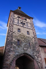 Fototapeta na wymiar Tour de Bergheim