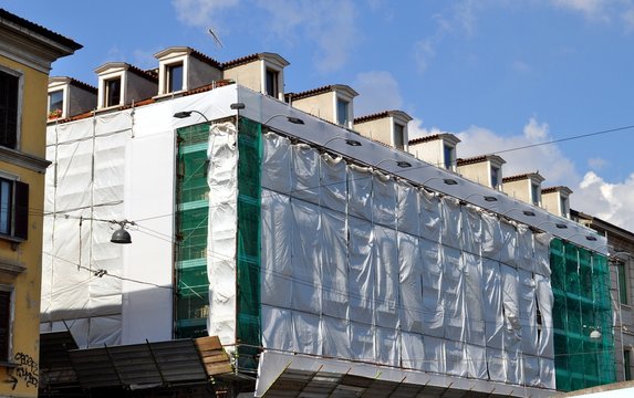 Ponteggio di cantiere