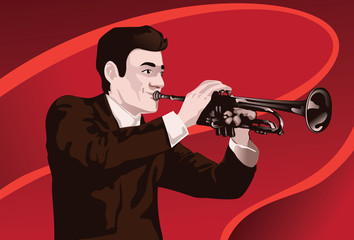 Living the Moment Playing the Trumpet