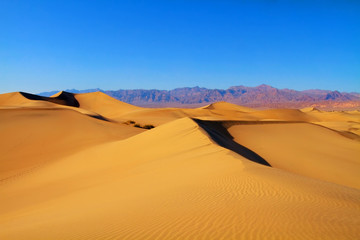 Fototapeta na wymiar Sand Dunes in Death Valley California