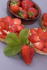 dessert gourmand aux fruits rouges