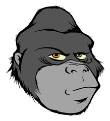 gorilla head