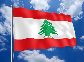 Libanon-Fahne