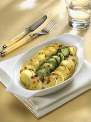 gnocchi de semoule à la courgette
