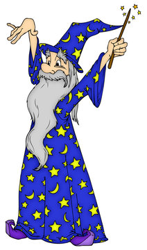 Zauberer, Magier, Zaubertrick, Magie, zaubern