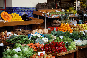 Marktstand Funchal, Madeira