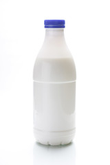 milk in the bottle