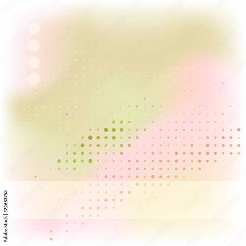 Poster Abstract light color template with copy space