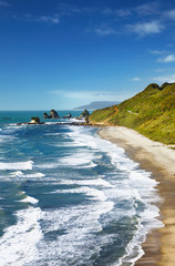Coastal view, New Zealand