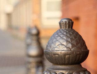 Detail eines Zauns