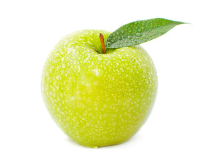 Green Apple isolated on white background
