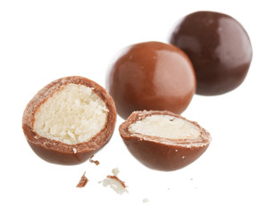 marzipan in the chocolate.
